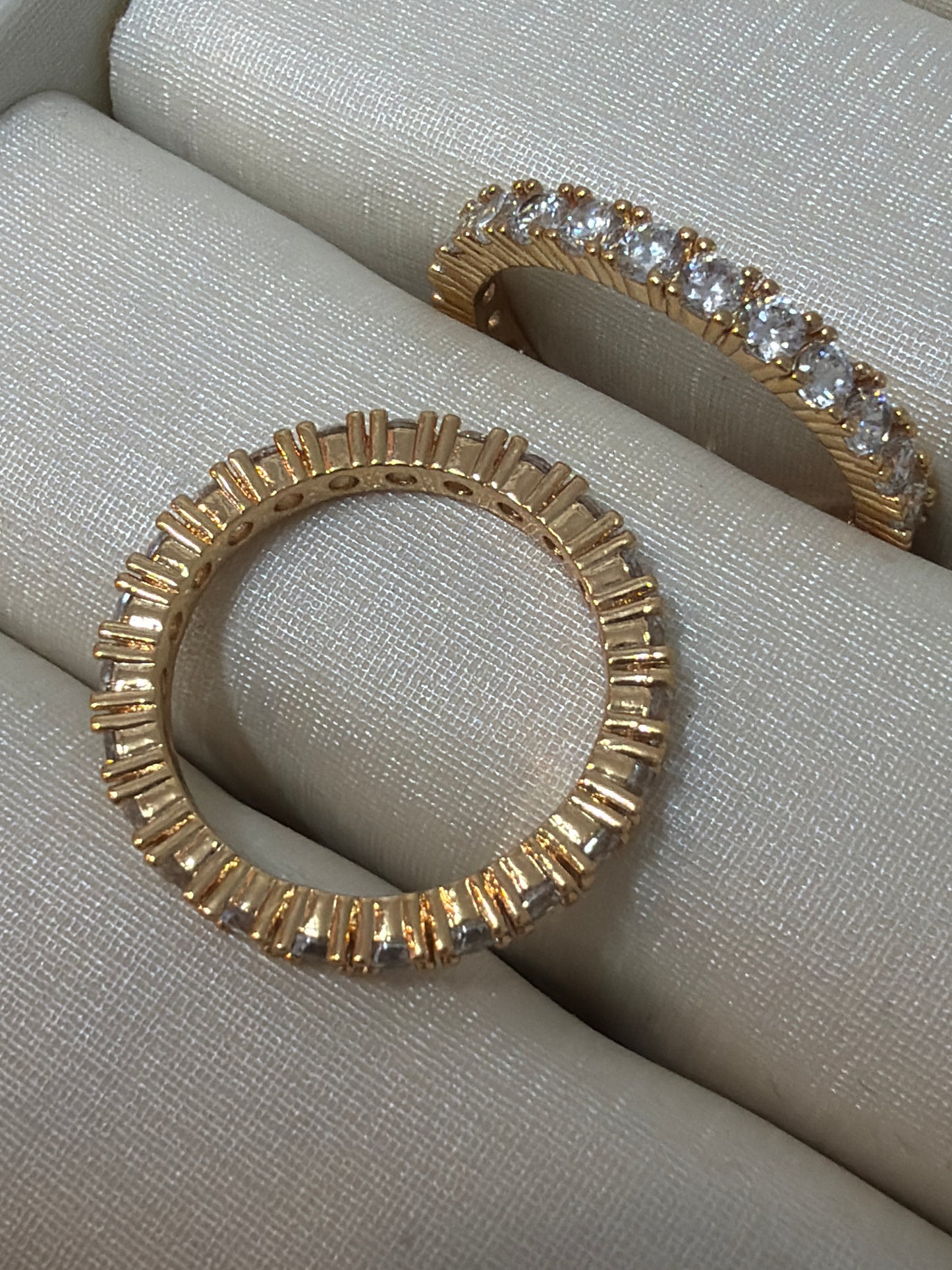 Anel - Anel aparador  alianca inteira -