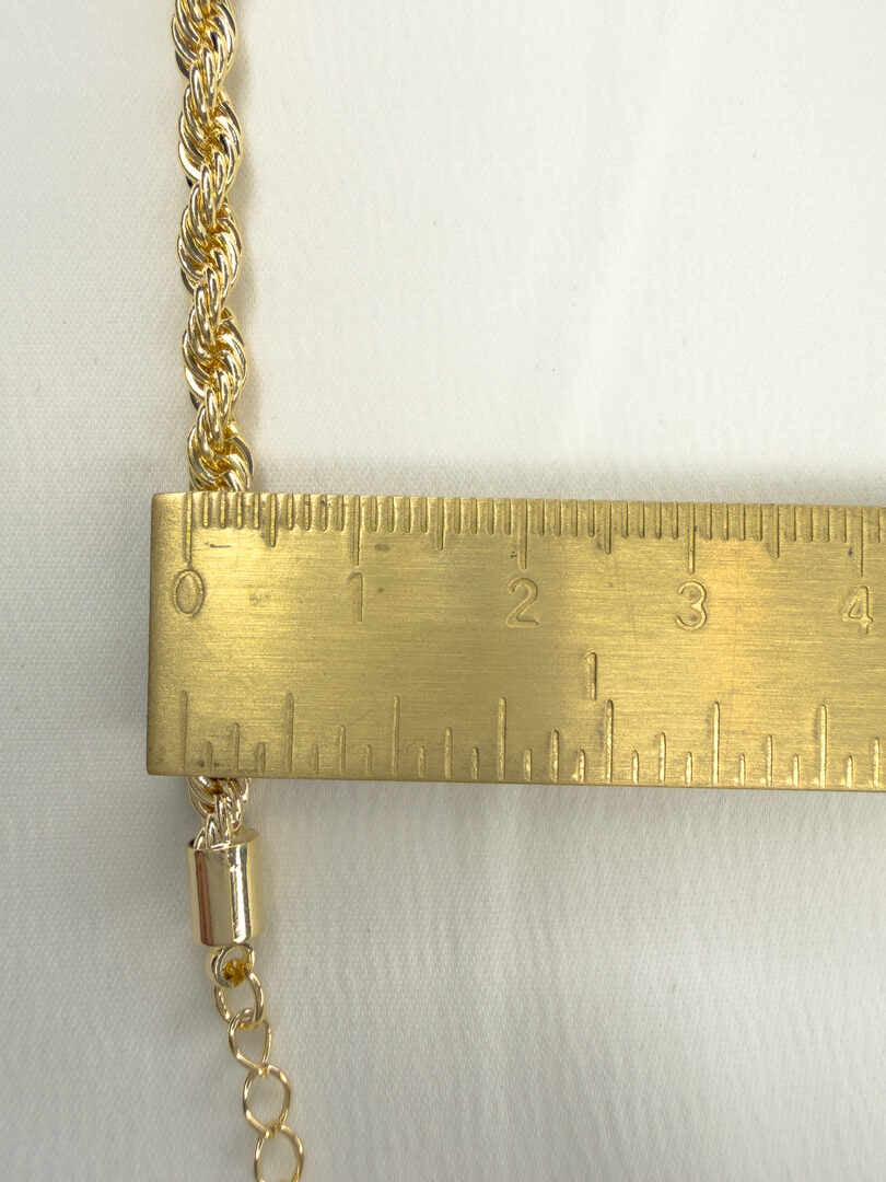 Everyday Chunky medium Rope Chain bracelet 4mm
