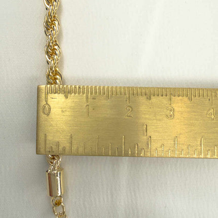 Everyday Chunky medium Rope Chain bracelet 4mm