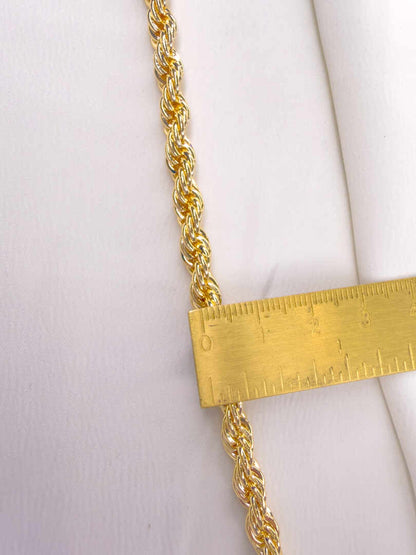 Everyday Chunky Rope Chain bracelet 6mm