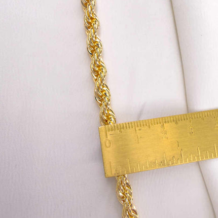 Everyday Chunky Rope Chain bracelet 6mm