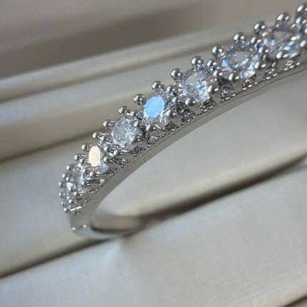 Pave bracelet in 4mm cz