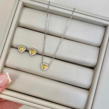 Conjunto coracao mini