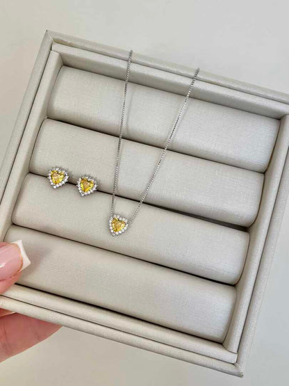 Conjunto coracao mini