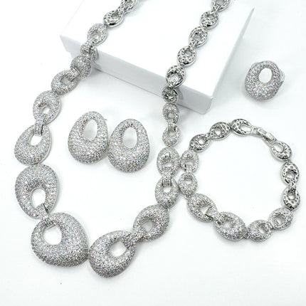 Conjunto maxi luxo todo Micocravejado 4 Pecas-