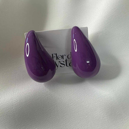 Gota grande lisa - Roxo