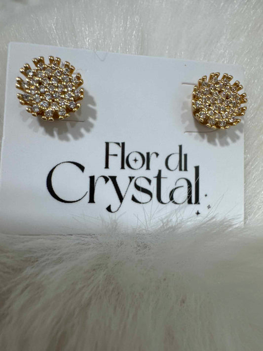 Brinco - brinco chuveirinho cravejado