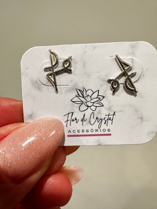 Brinco - Brinco Fe -Prata pura 925