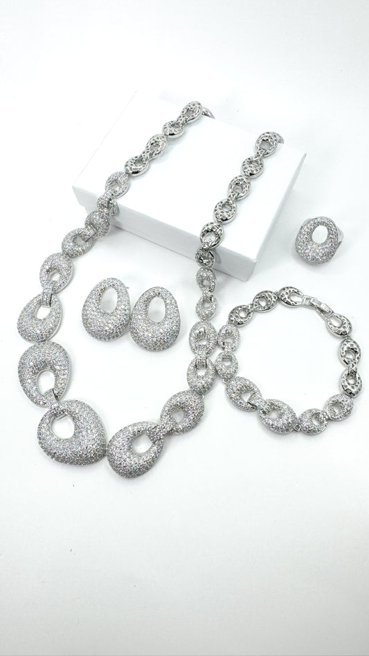 Conjunto - Conjunto maxi luxo todo Micocravejado 4 Pecas-