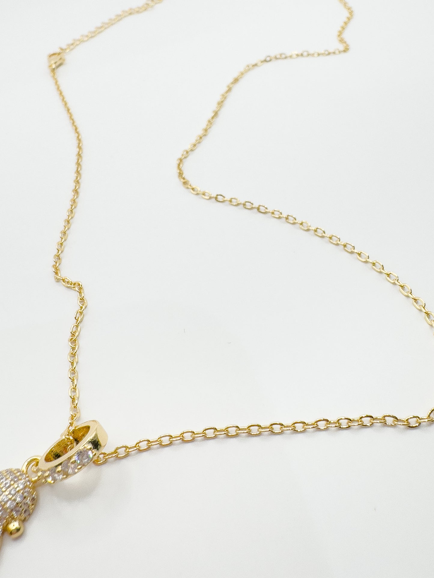 Corrente - Corrente cadeadinho 0.8- 45CM c/ extensor