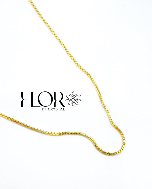 Corrente - Veneziana 40CM bipartida- 5ML c/ extensor - COR 1