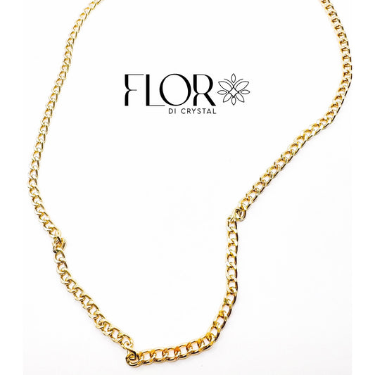 Corrente - Veneziana 40CM bipartida- 5ML c/ extensor - COR luxo